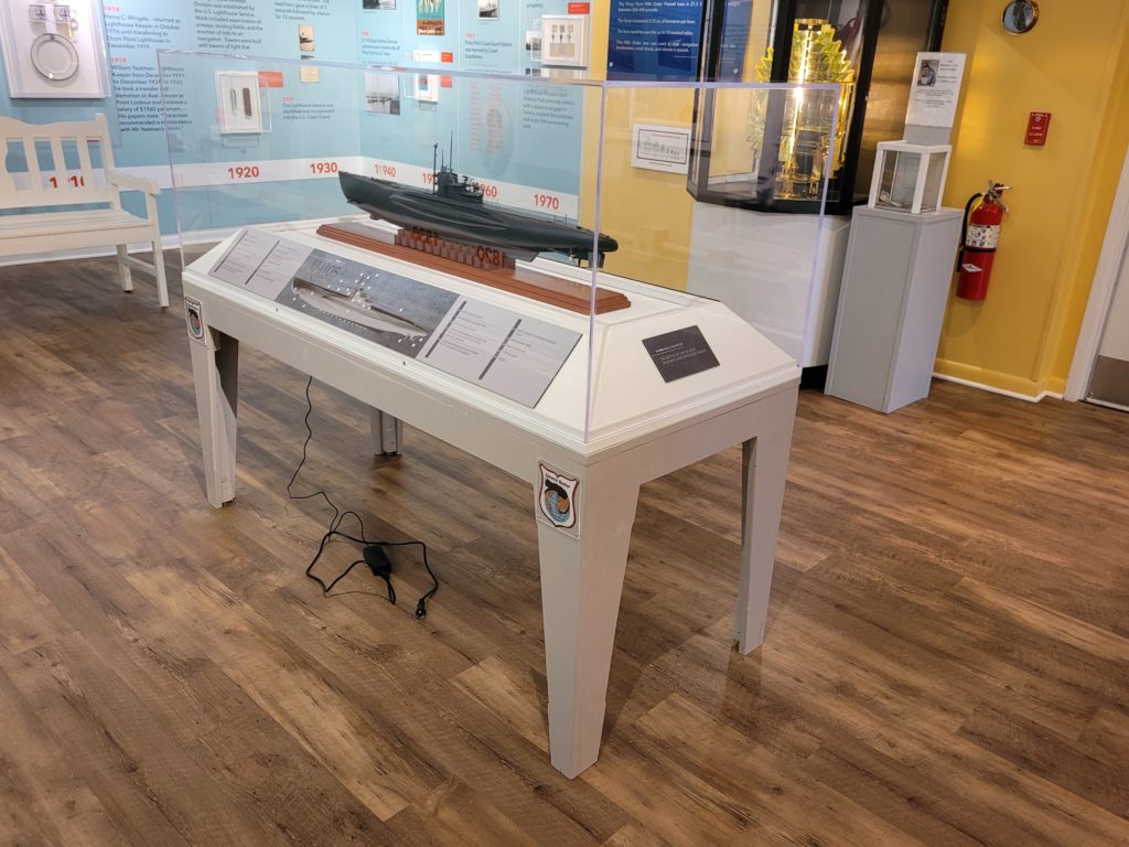 BAREG Donates U-boat Model to the Piney Point Lighthouse Museum