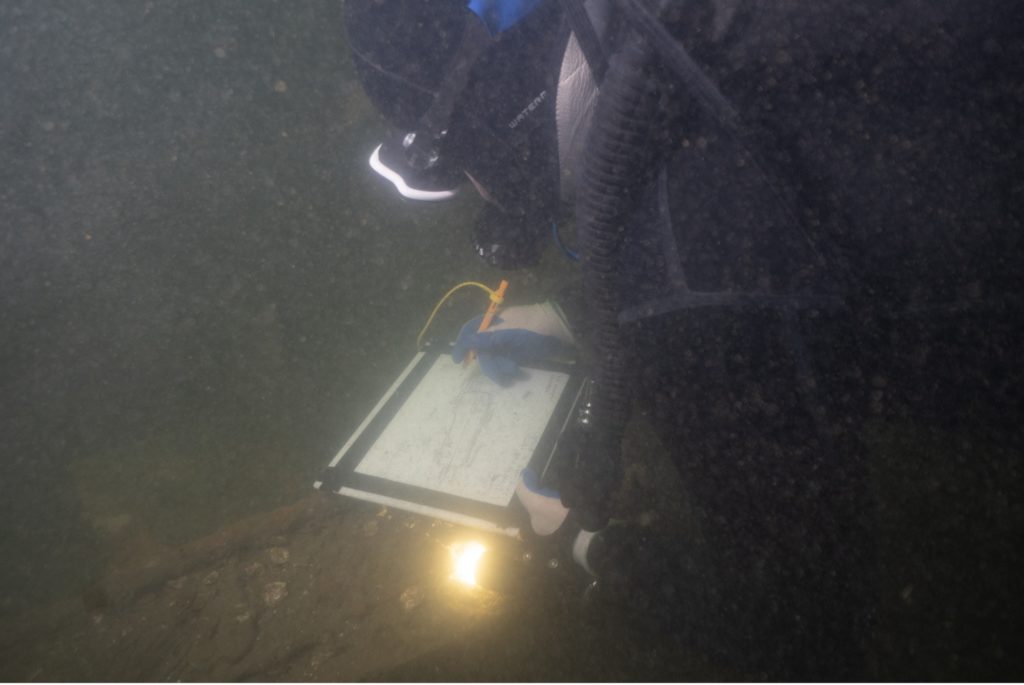 BAREG member recording data during Fall 2025 NAS training. Source: Ops Coordinator