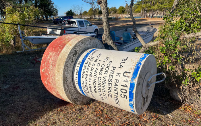 Bareg U-1105 Buoy Ops 2024 - Buoy Landed