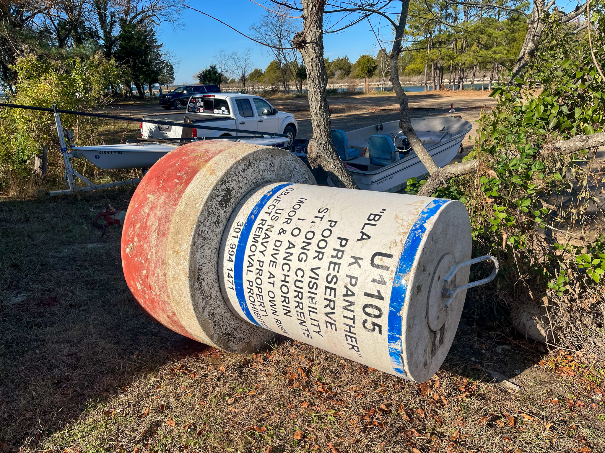 Bareg U-1105 Buoy Ops 2024 - Buoy Landed