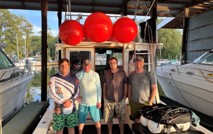 BAREG NAS Class Fall 2025 – Brett, Matt, Troy (Instructor), & Kevin (left to right). Source: Ops Coordinator